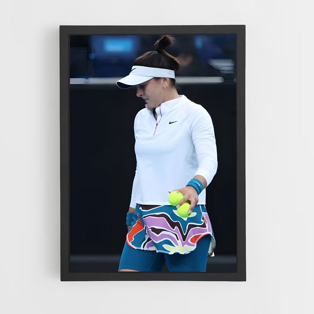 Poster Bianca de andreescu – affiche Tennis (vue 2)